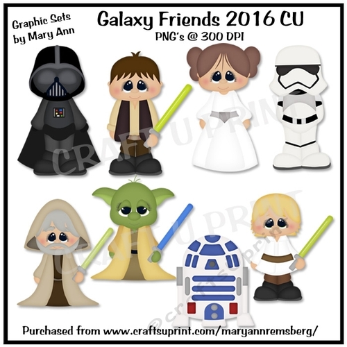 Galaxy Friends 2016 CU Print CU