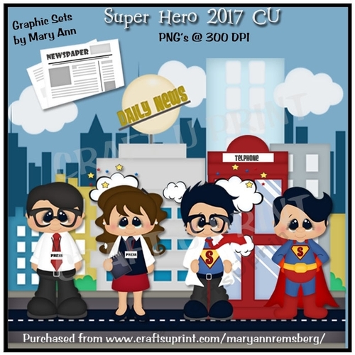 Super Hero 2017 CU Print CU