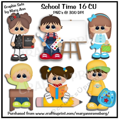School Time 16 CU Print CU