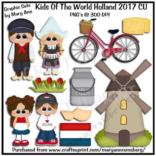 Kids of the World Holland CU Print CU