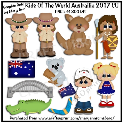 Kids Of The World Austrailia 2017 CU print CU