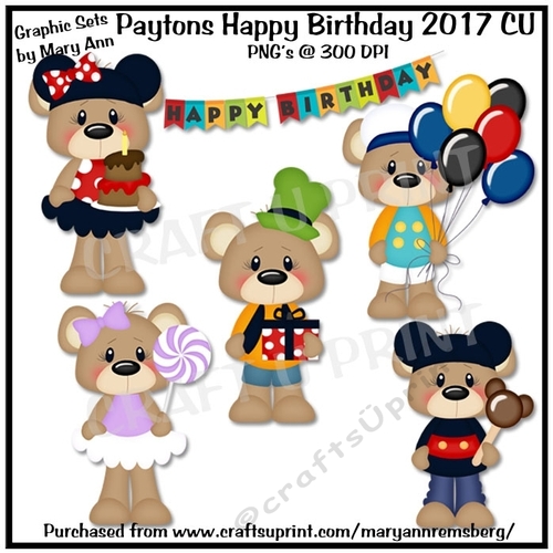 Paytons Happy Birthday 2017 CU Print CU