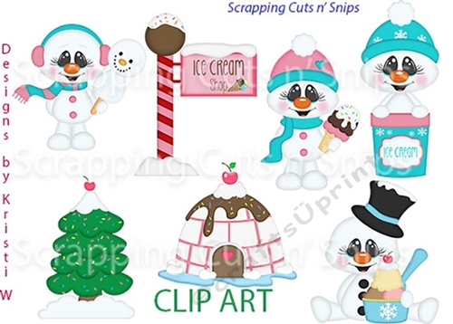 Ice Cream Shop ClipArt
