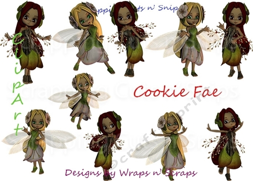 Cookie Fae ClipArt