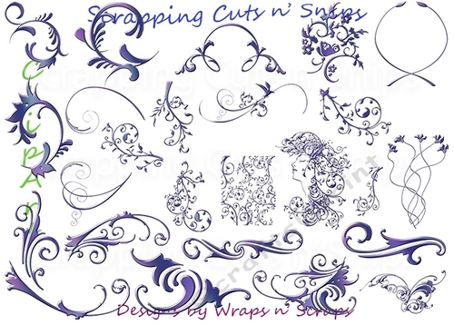 Flourishes Titanium ClipArt