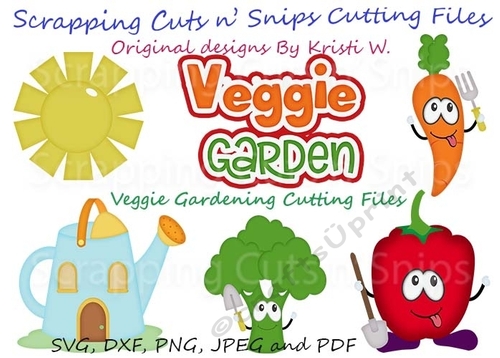 Veggie Gardening Cutting Files