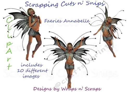 Faeries: Annabelle ClipArt