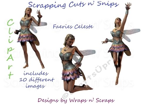 Faeries: Celeste ClipArt