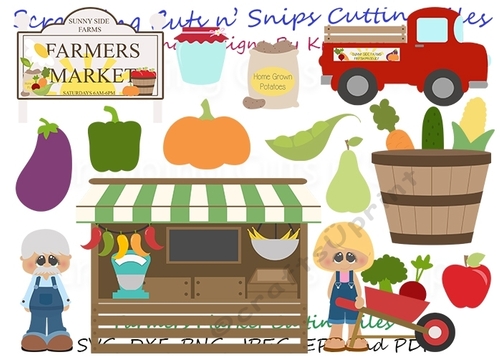 Farmers Market Cutting Files