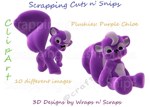 Plushies Purple Chloe 