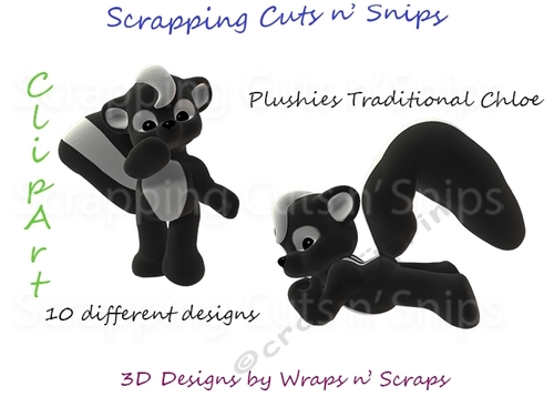 Plushies Traditional Chloe ClipArt