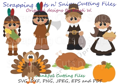 Thankful Cutting Files