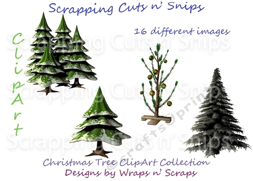 Christmas Tree ClipArt Collection