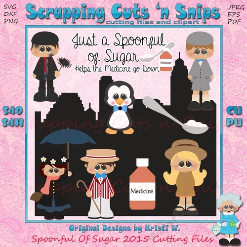 Spoonful Of Sugar 2015 Cutting Files