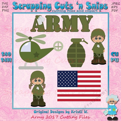 Army 2017 Cutting Files
