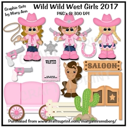 Wild Wild West Girls CU Print 2017 CU
