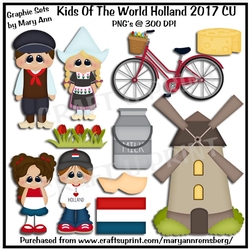 Kids of the World Holland CU Print CU
