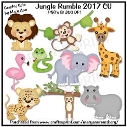 Jungle Rumble 2017 CU Print CU