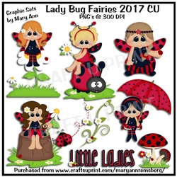Lady Bug Fairies 2017 CU Print CU