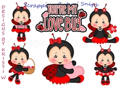 Youre My Love Bug ClipArt