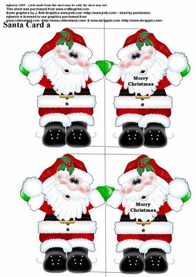 Santa Card A