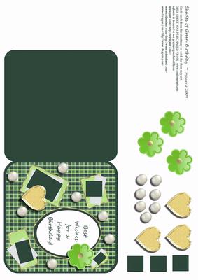Shades of Green Birthday
