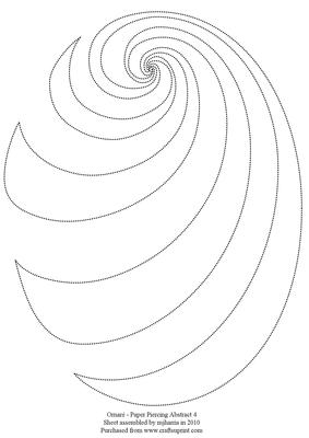 Ornare - Paper Piercing Abstract 4