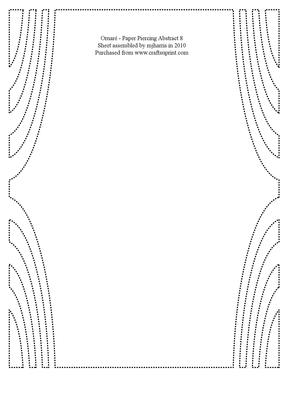 Ornare - Paper Piercing Abstract 8