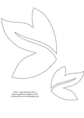 Ornare - Paper Piercing Leaves 1