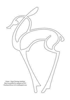Ornare - Paper Piercing Antelope