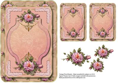 Vintage Floral Beauty