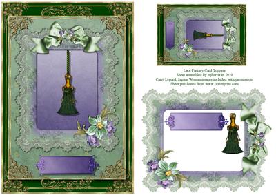 Lace Fantasy Card Fronts