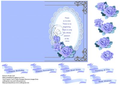 Passion of Life Card