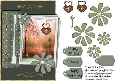 Moment in Time Card Topper