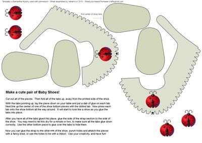 Ladybug Baby Shoes