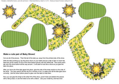 Yellow Star Baby Shoes