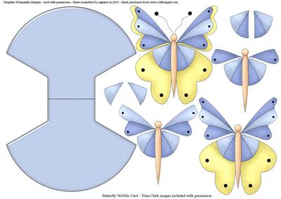 Butterfly Wobble Card