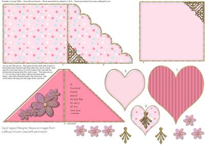 Scalloped Edge Heart Card