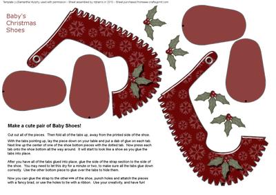Baby's Christmas Shoes