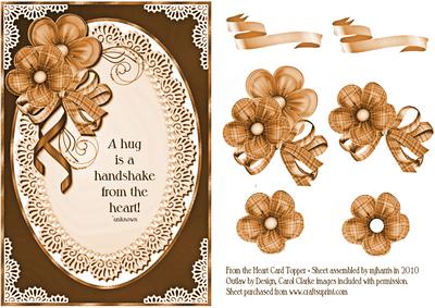 From the Heart Card Topper - 3