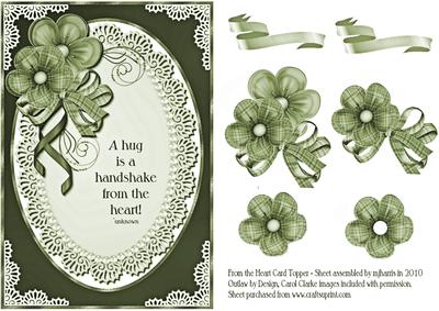 From the Heart Card Topper - 4