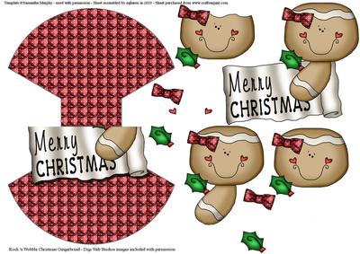 Rock 'n Wobble Christmas Gingerbread