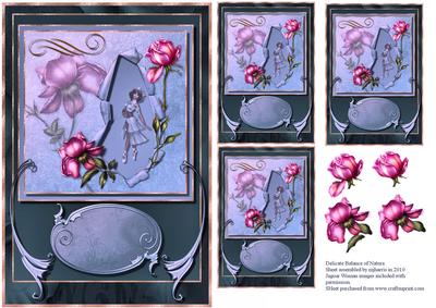 Delicate Balance of Nature - Teal
