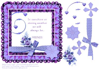 Always My Friend - Purple Topper