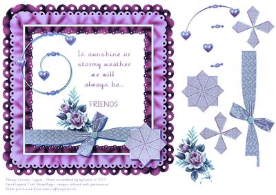 Always My Friend - Fuchsia Topper