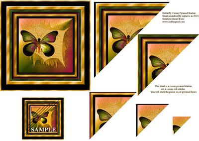 Butterfly Corner Pyramid Stacker 3