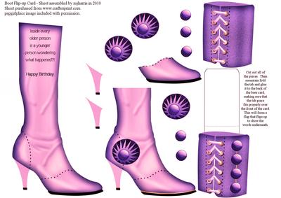 Boot 3 Flip-up Card