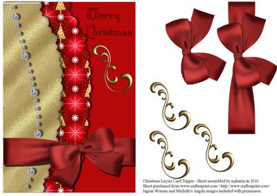 Christmas Layers Card Topper