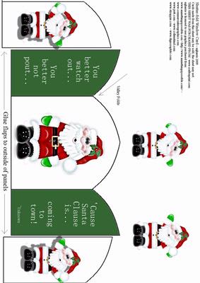 Shutter-fold Christmas Window Card 8