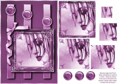 Morning Angel Card Front 6